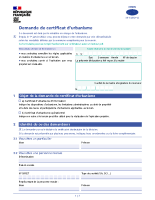 cerfa CU 13410 12 – CERTIFICAT URBANISME