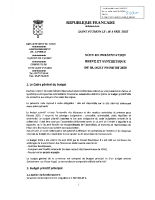 Note synthétique budget primitif 2025