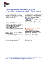 PCMI cerfa_13406-16 Récépissé et demande de dépôt d’une demande de permis de construire une maison individuelle et annexes